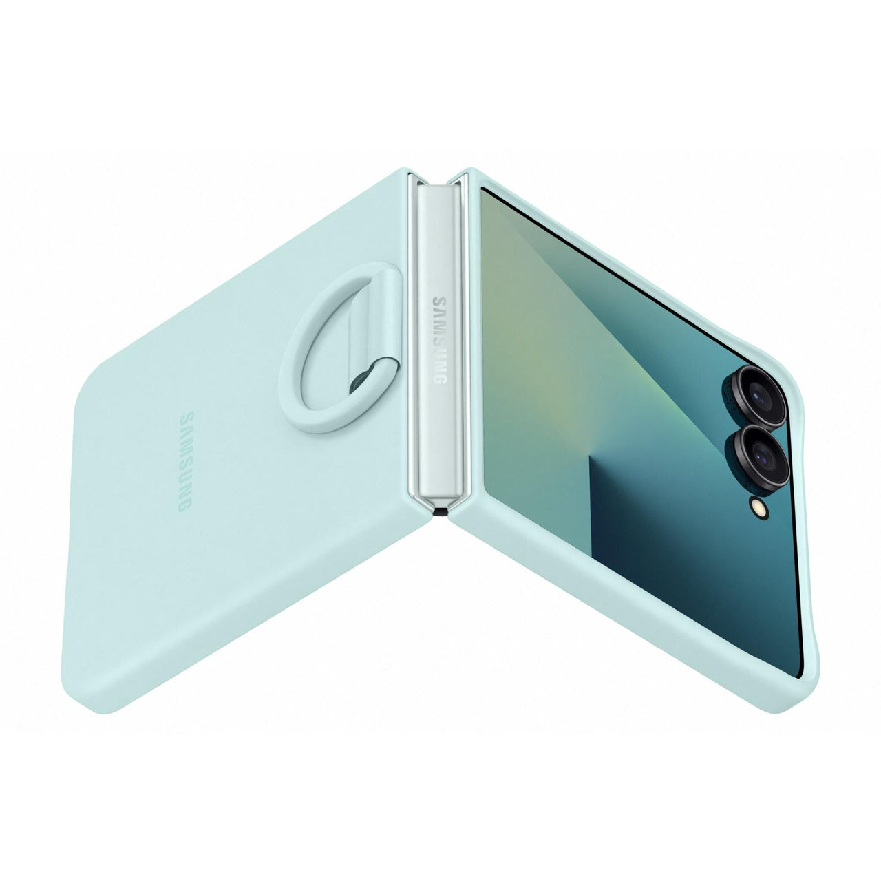 Samsung Silicone Ring Case for Galaxy Flip7 - Mint