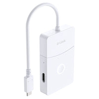 D-Link 5-in-1 USB-C Hub - White