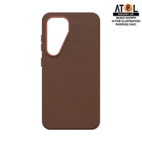 Thumbnail for OtterBox Symmetry Cactus Leather Case for Samsung Galaxy S25 - Rich Adobe