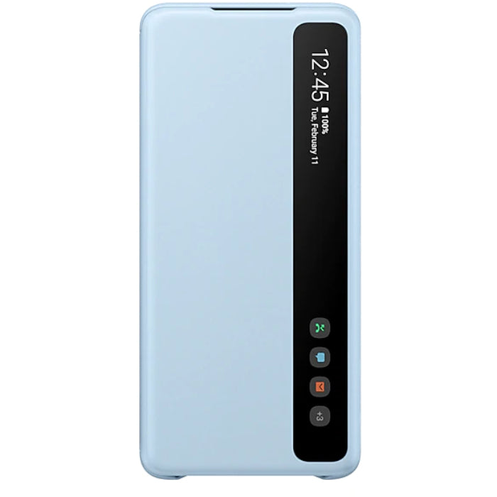Samsung Galaxy S20+ Clear View Cover - Blue