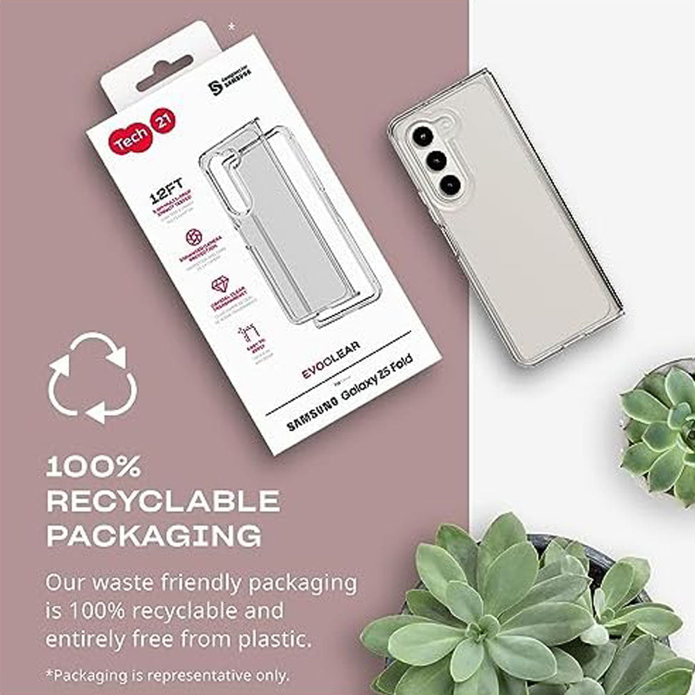 Tech21 Evo Case for Galaxy Z Fold5 - Clear