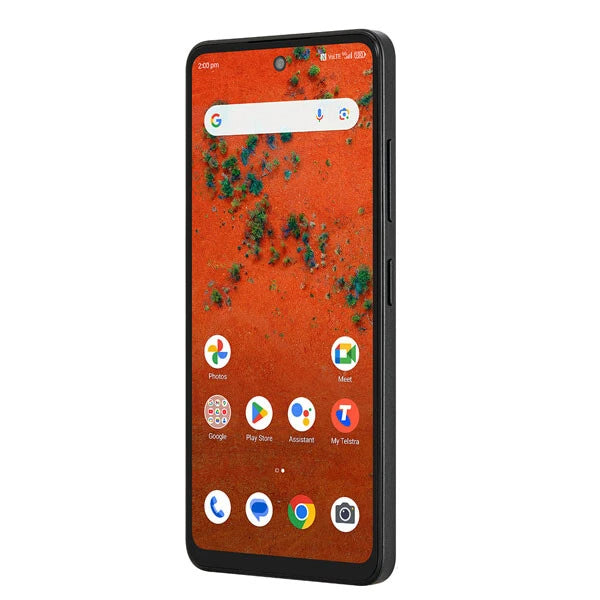 Telstra Locked ZTE T-Elite 5G 128GB + 4GB RAM Blue Tick - Black