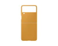 Thumbnail for Samsung Leather Cover for Galaxy Flip3 - Mustard