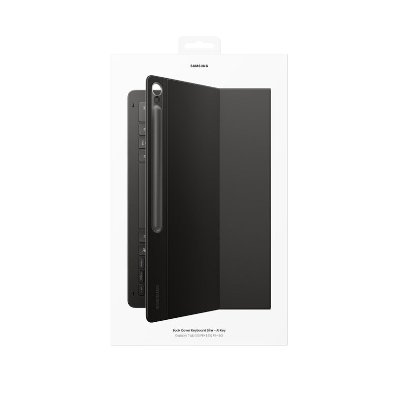 Samsung Book Cover Keyboard Slim for Galaxy Tablet S10 FE Plus - Black