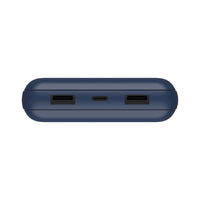 Thumbnail for Belkin BoostCharge USB-A / USB-C Power Bank 20000 mAh 15W Output - Navy Blue