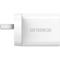 Thumbnail for OtterBox 20W Wall Charger with USB-C and Power Delivery - White