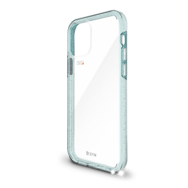 EFM Aspen Case Armour with D3O Crystalex for iPhone 12 Pro Max 6.7" Glitter Mint