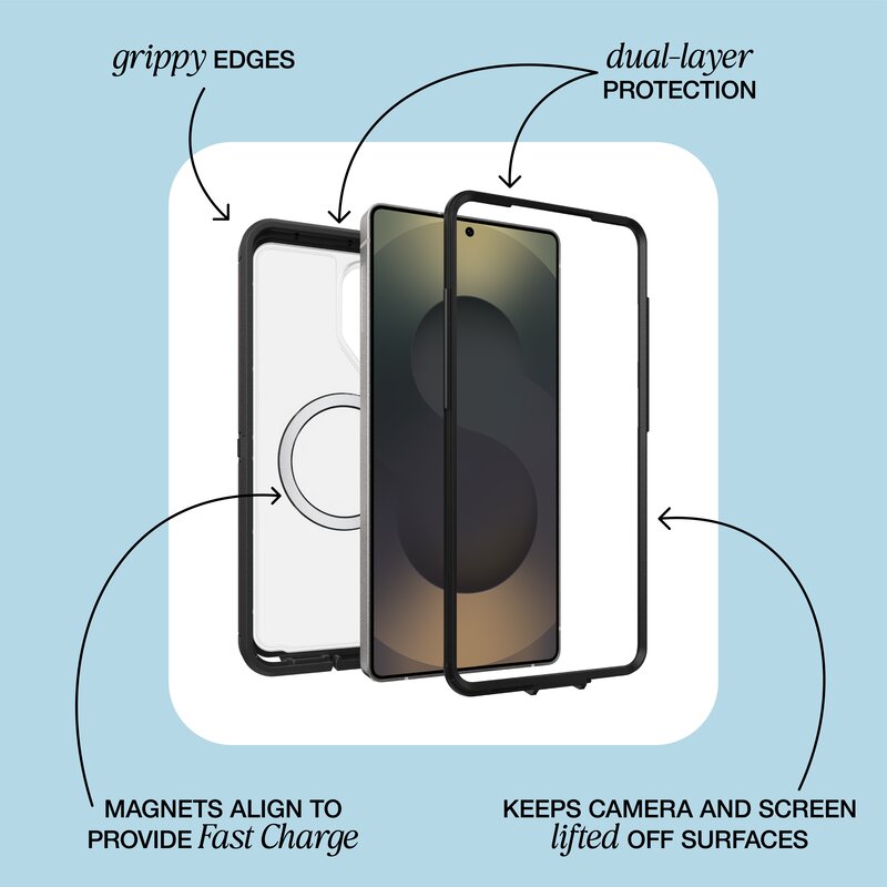 OtterBox Defender Pro XT Case with Magnets for Samsung Galaxy 2026 6.9" - Dye Hard Pink