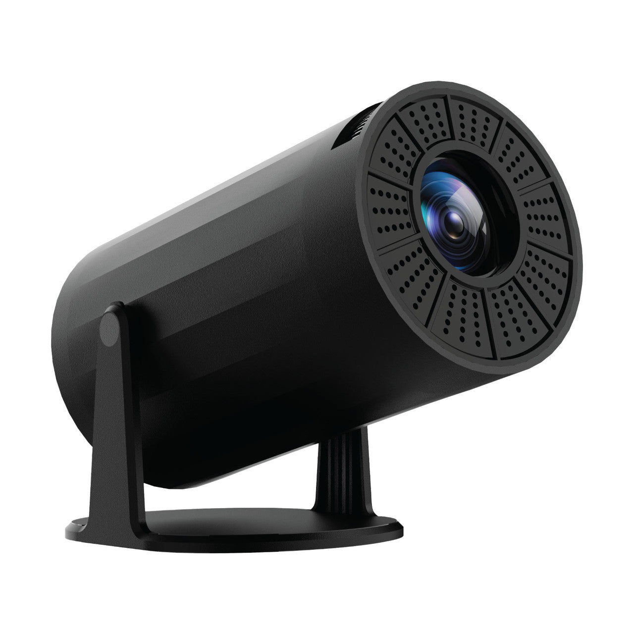 Laser Multi-Angle Tube Android LED Projector - Black