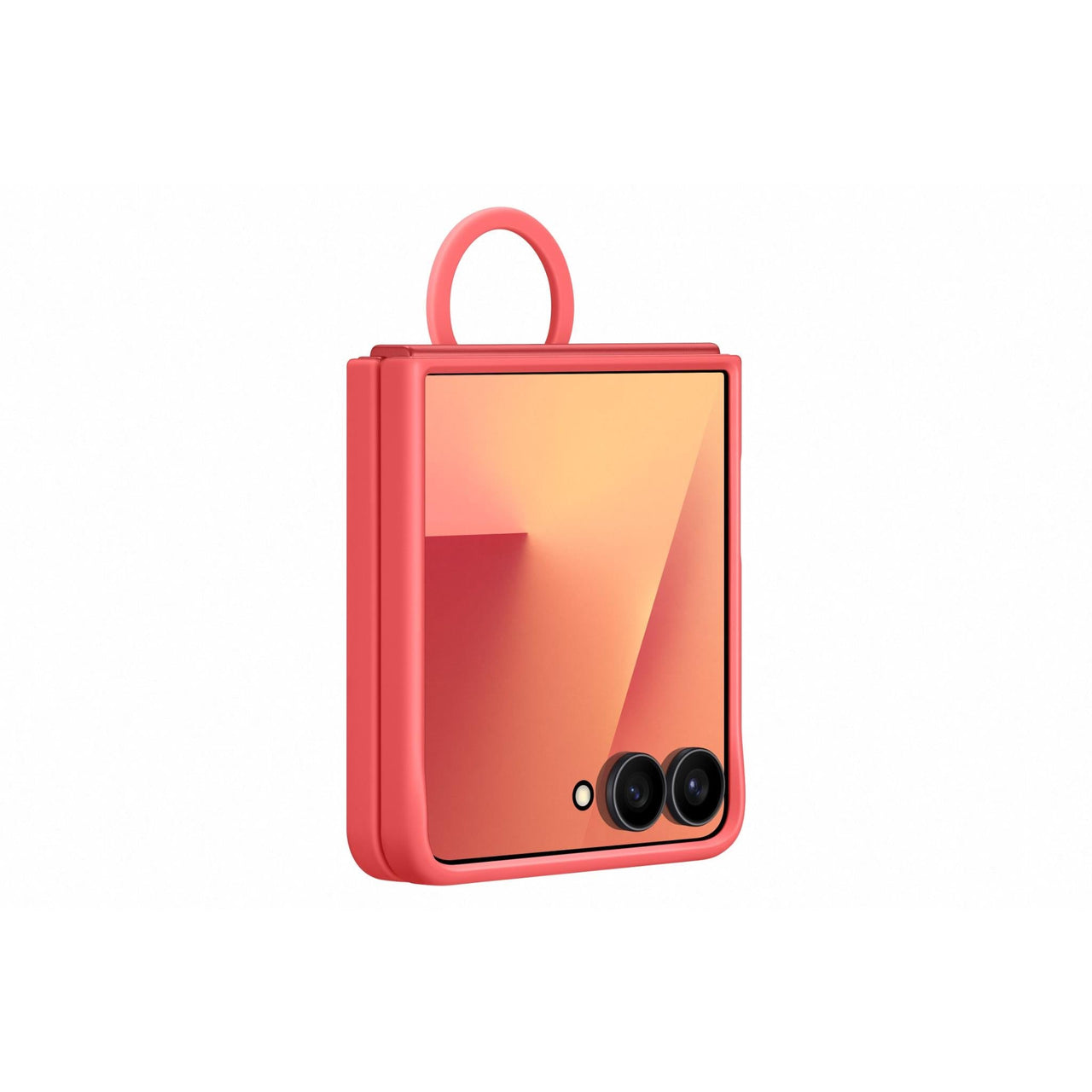 Samsung Silicone Ring Case for Galaxy Flip 7 - Red