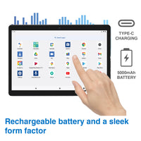 Thumbnail for Laser 10 Inch Android Tablet 32GB WiFi- Black