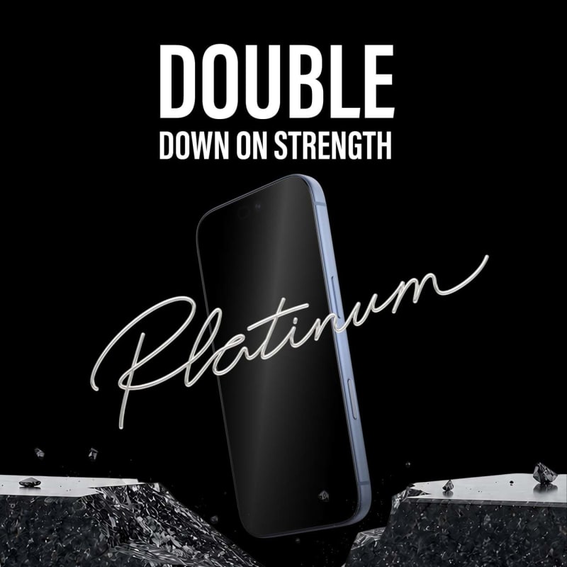 PanzerGlass Platinum Screen Protector for iPhone 18 Pro/ 17 Pro - Clear