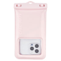 Thumbnail for Case-Mate Waterproof Floating Bow Pouch- Large in Ballet Pink