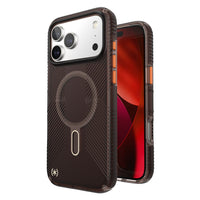 Thumbnail for Speck Presidio Lux Grip with Clickclock for iPhone 17 Pro Max - Shade/Orng
