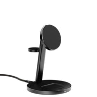Thumbnail for EFM Qi2 Trio Wireless Charge Stand with 30W Power Supply and 1.2M Cable - Black