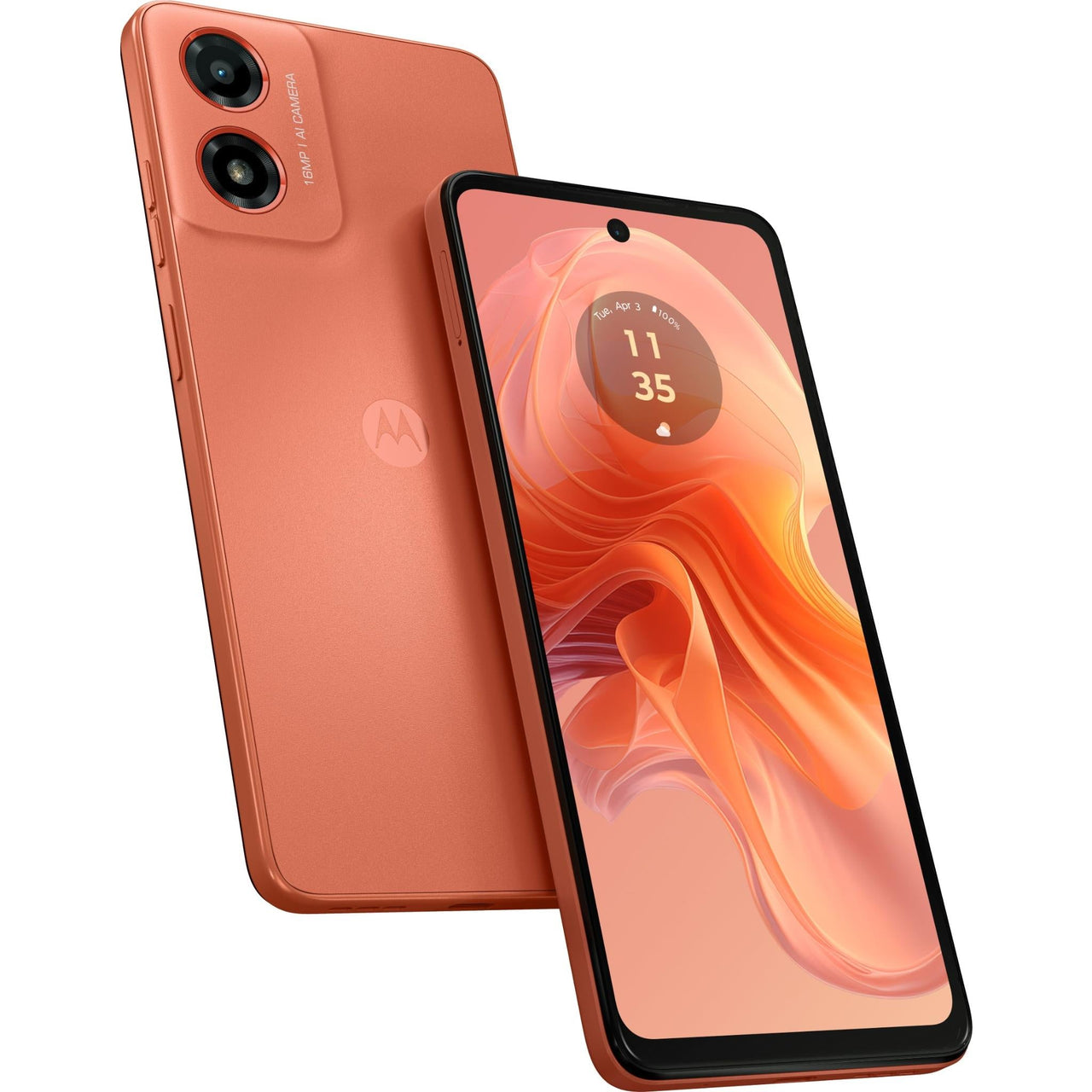 Motorola Moto G04 Dual Sim, 64GB/4GB, 6.56'' - Sunrise Orange