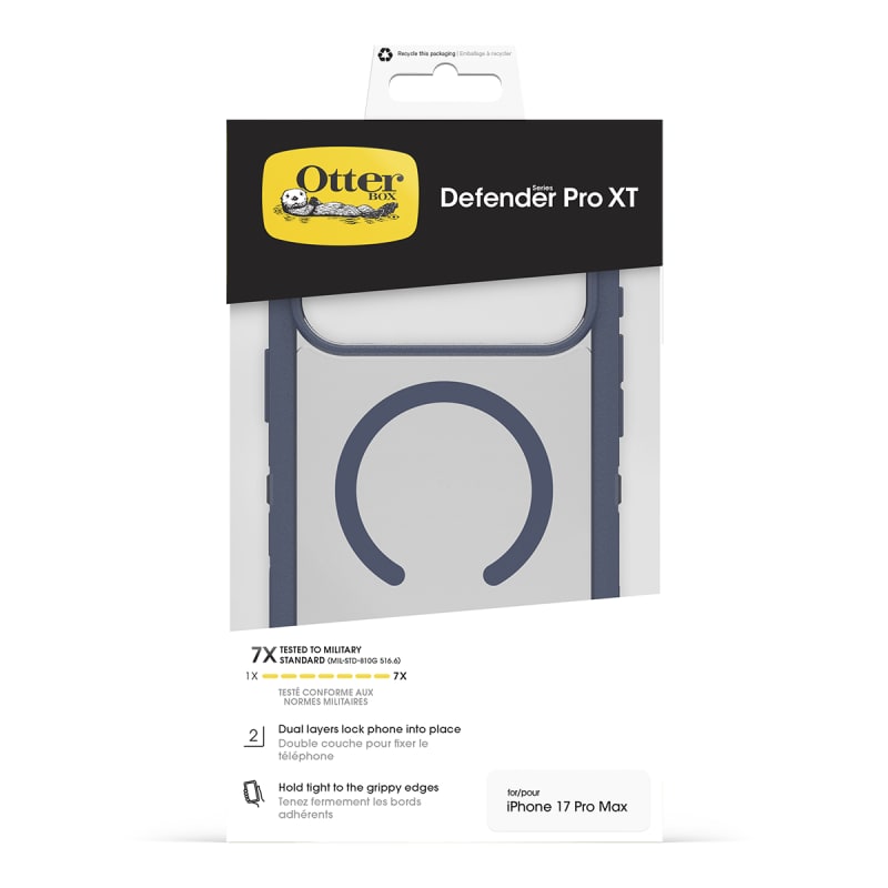 OtterBox Defender XT Pro MagSafe Case with Cam Control for iPhone 17 Pro Max- Mountain Storm Blue