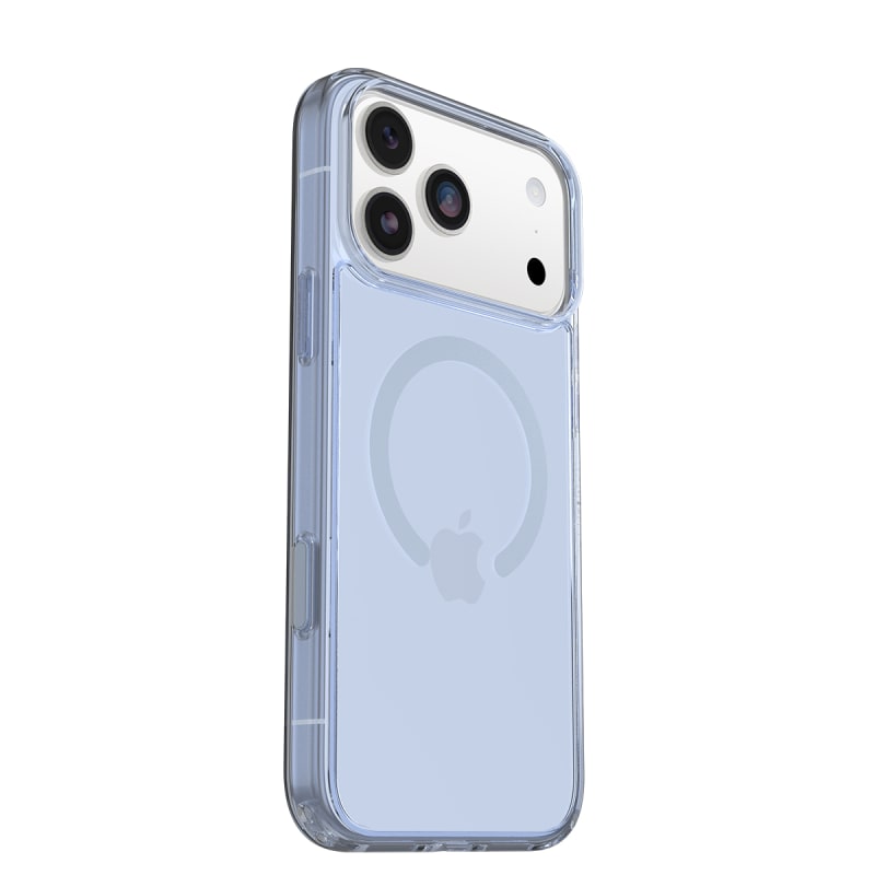 OtterBox Symmetry MagSafe Case with Camera Control for iPhone 17 Pro Max - Silver Glade Blue