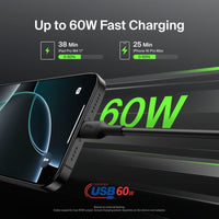 Thumbnail for Belkin Boost Charge Universally compatible USB-C to C 60W Cable 1m- Black
