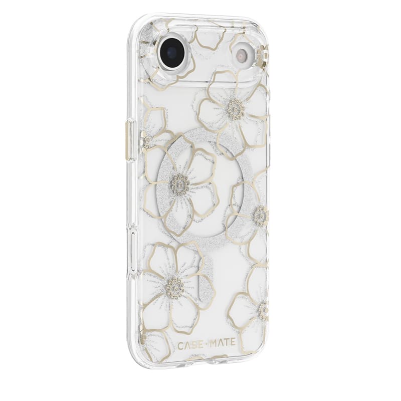 Case-Mate Floral Gems MagSafe Case for Apple iPhone Air- Gold