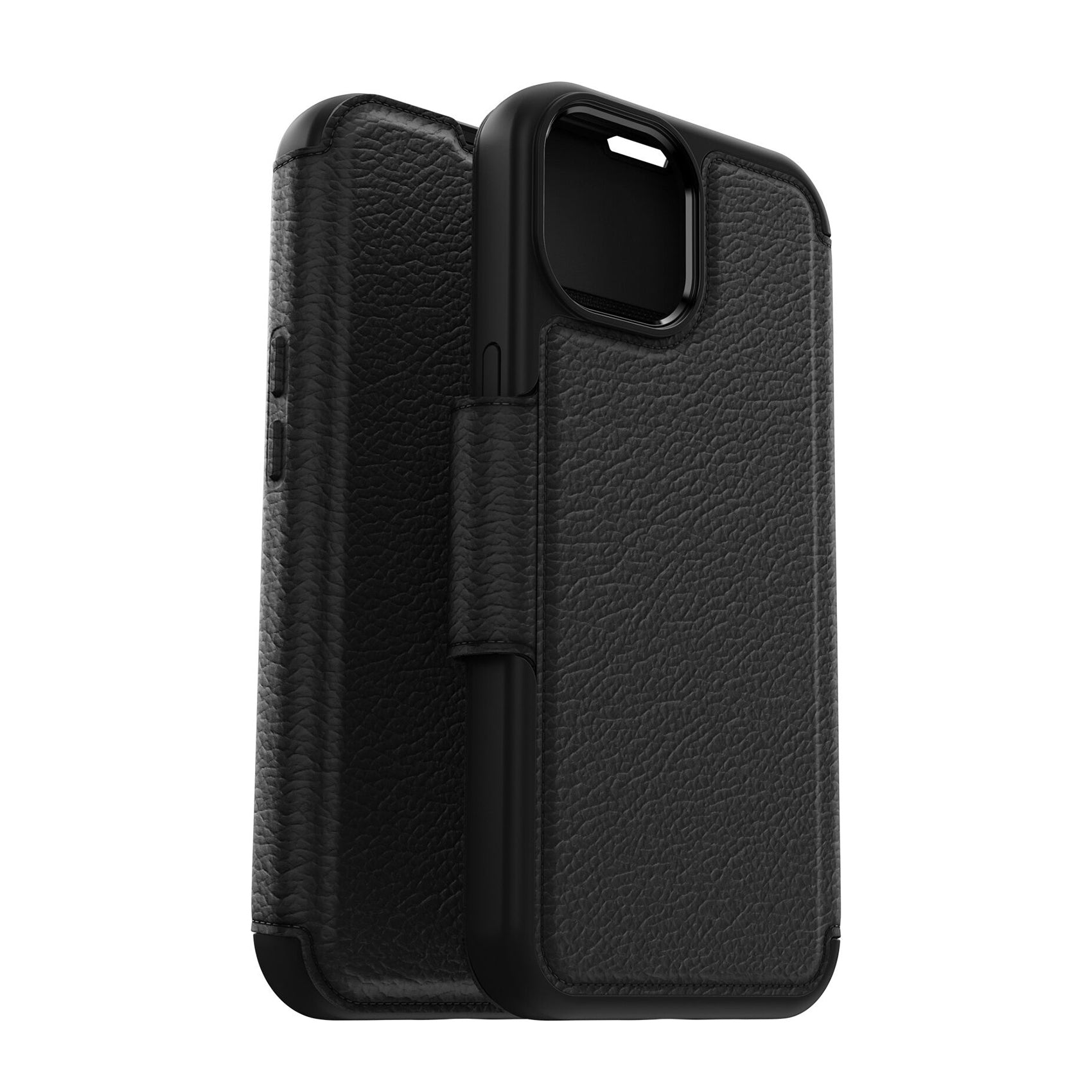 OtterBox Strada MagSafe Case for Apple iPhone 15 (6.1") - Shadow Black