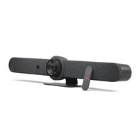 Logitech Rally Bar all In One 4k Ultra HD Video Bar Built In Speaker & Mic 2YR WT - Graphite