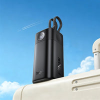 Thumbnail for Hoco Q59 65W 20000mAh CCC 65W Laptop Phone Power bank with two cables - Black