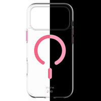 Thumbnail for EFM Ibiza Glow In The Dark Case with D3O Zero for iPhone 17 Pro Max - Pink