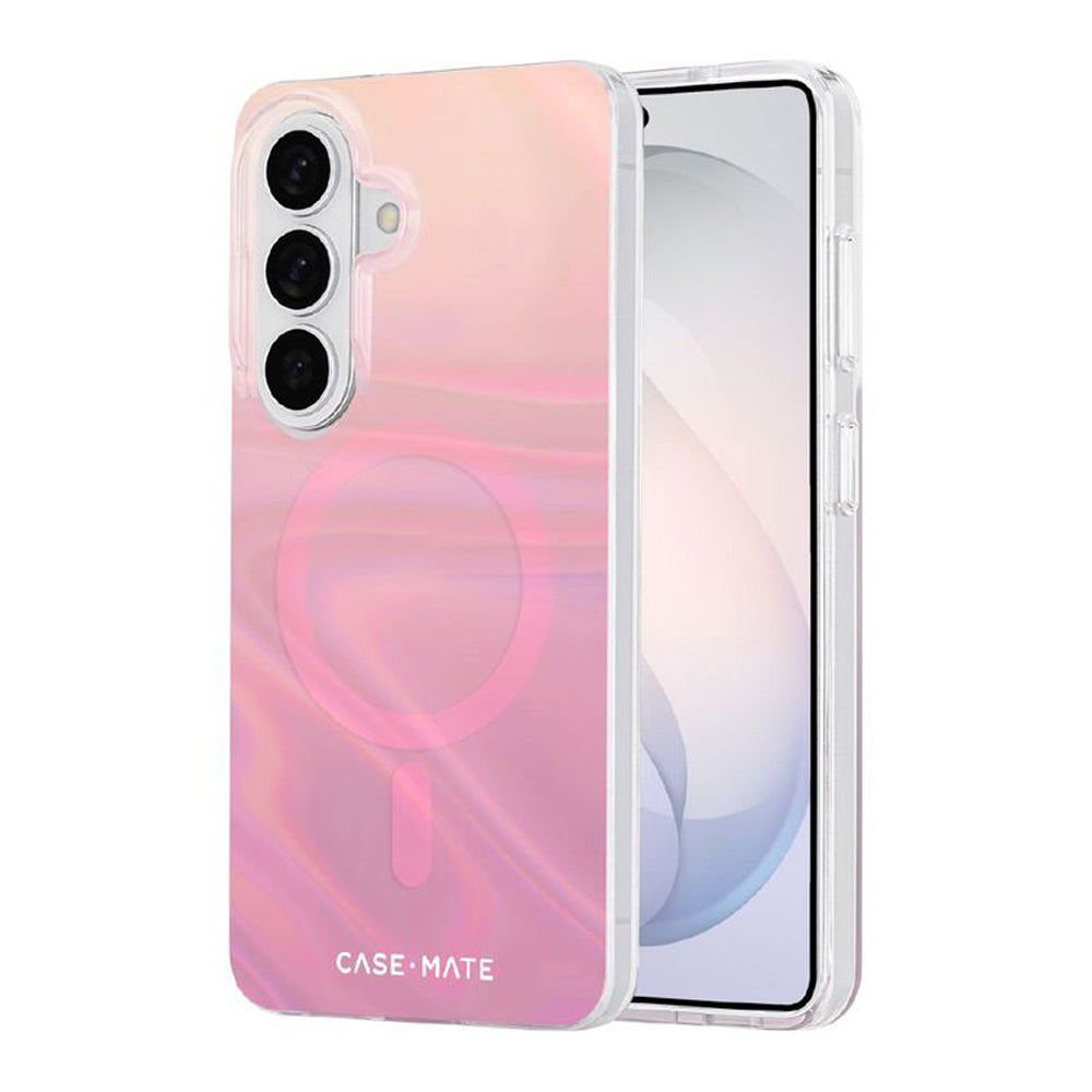 Case Mate Peach Bubble Case with Magnet for Samsung Galaxy S26 Plus - Iridescent