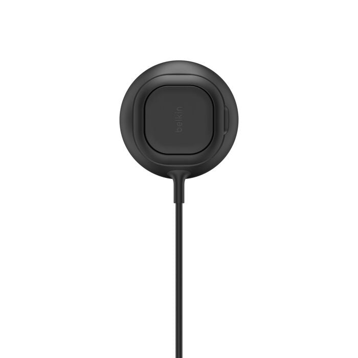 Belkin UltraCharge Magnetic Wireless Wall Charger with Qi2 + 36W + Tethered USB-C Cable (2M) - Black