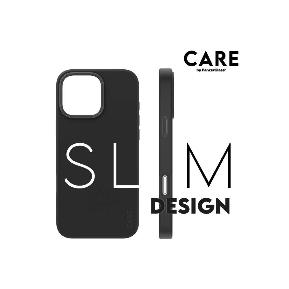 PanzerGlass CARE Fashion Magsafe Case for iPhone 16 Pro Max- Black