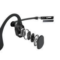 Thumbnail for Shokz OpenComm Bone Conduction Stereo Bluetooth Headset - Black