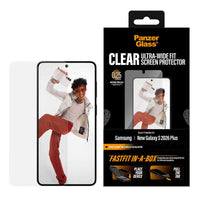 Thumbnail for PanzerGlass UltraWideFit with Fasfit in a box for Samsung GS26+ - Clear