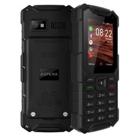 Thumbnail for Aspera R40 4G VOLTE Rugged Candybar Phone - Black