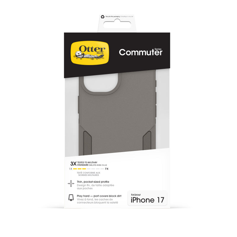 OtterBox Commuter MagSafe Case with Cam Control Apple iPhone 17 - Grey