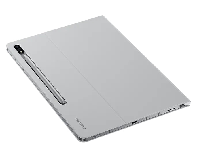 Samsung  Galaxy Tab S7+ Book Cover  - Mystic Silver