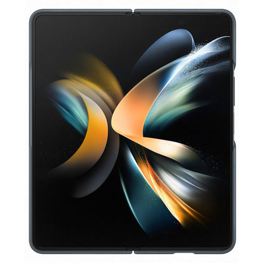 Samsung Galaxy Z Fold4 Leather Cover - Moss Grey