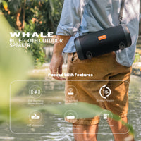 Thumbnail for Jabees WHALE 30W Portable Waterproof Bluetooth Outdoor Speaker - Black