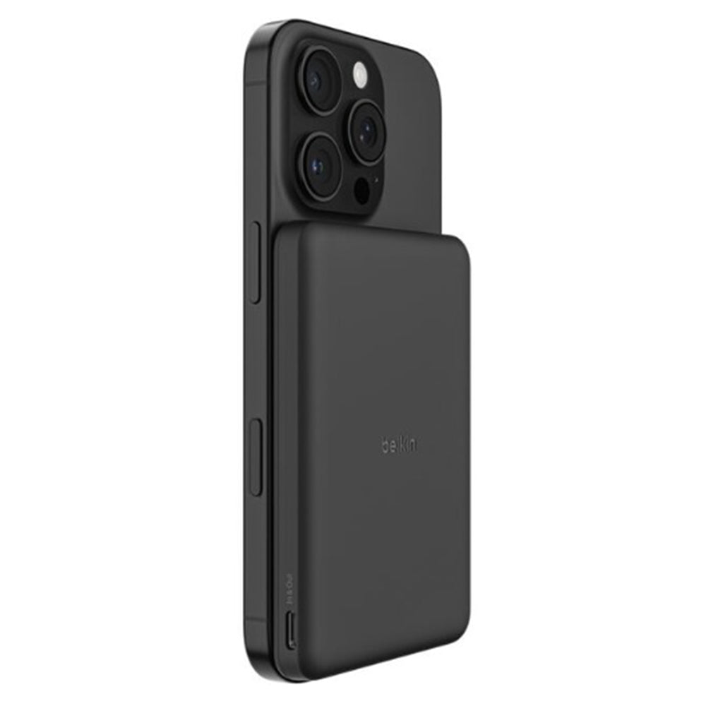 Belkin BoostCharge Slim Magnetic Power Bank 5K - Black