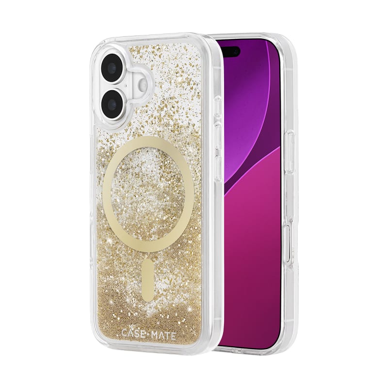 Case-Mate Waterfall MagSafe Case for Apple iPhone 17- Gold