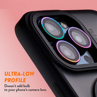 Thumbnail for EFM Camera Lens Screen Armour for iPhone 15 Pro/15 Pro Max - 6.1