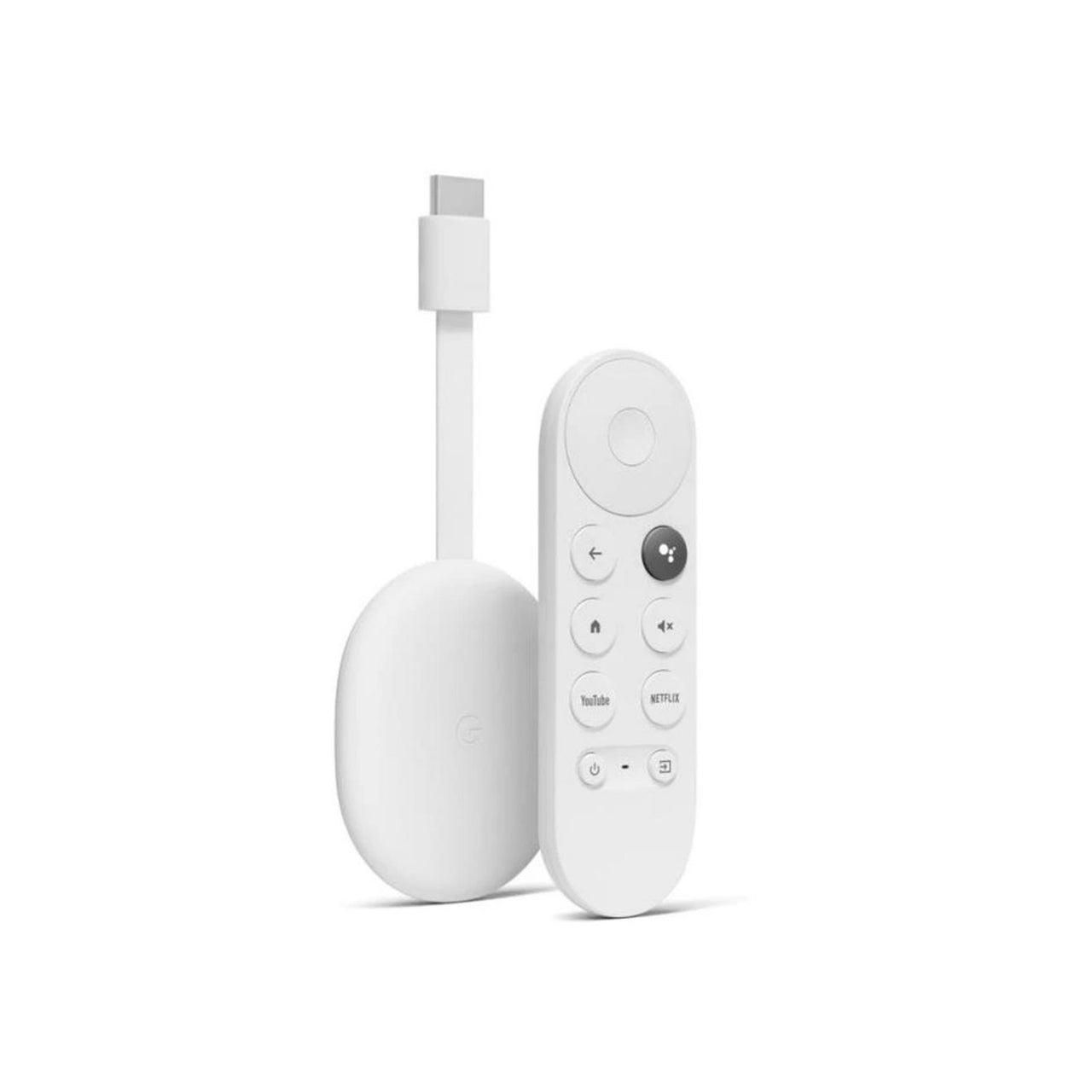 Google Chromecast with Google TV (4K) – Snow