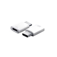 Thumbnail for Genuine White GH98-40218A Samsung USB Type-C to Micro USB Adapter Connector For Samsung Type C Mobil