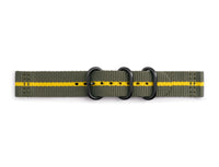Thumbnail for Samsung Premium Strap Grey / Yellow - Gear Sport