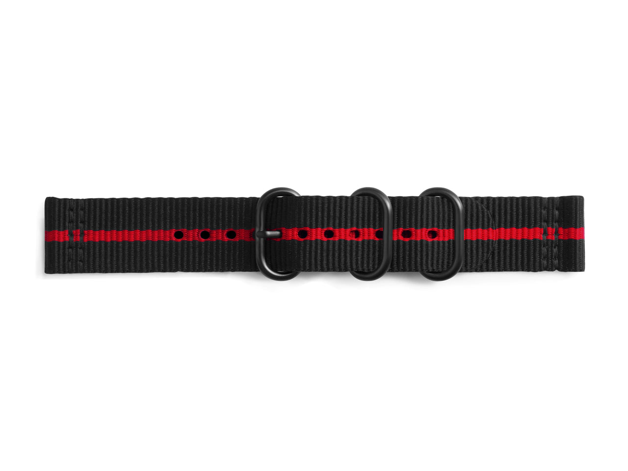 Samsung Premium Strap Black/Red - Gear Sport