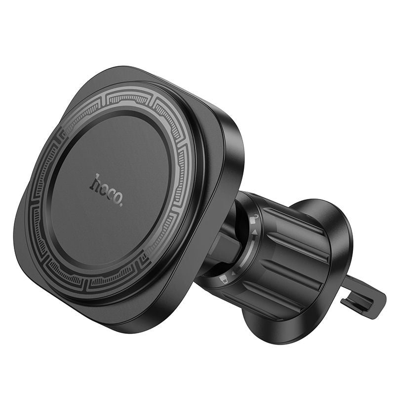 Hoco H28 Rainbow Ring Magnetic Car Holder Air Outlet - Black