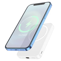 Thumbnail for Hoco J109 15W PD20W 5000mAh Magnetic Wireless Charging Power Bank - White