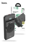Hoco J76 22.5W PD QC3.0 Magnetic 15W Wireless Charging Power Bank 10000 mAh - Black