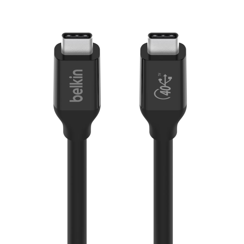Belkin USB4 Connect USB-C Charge and Sync Cable - Black