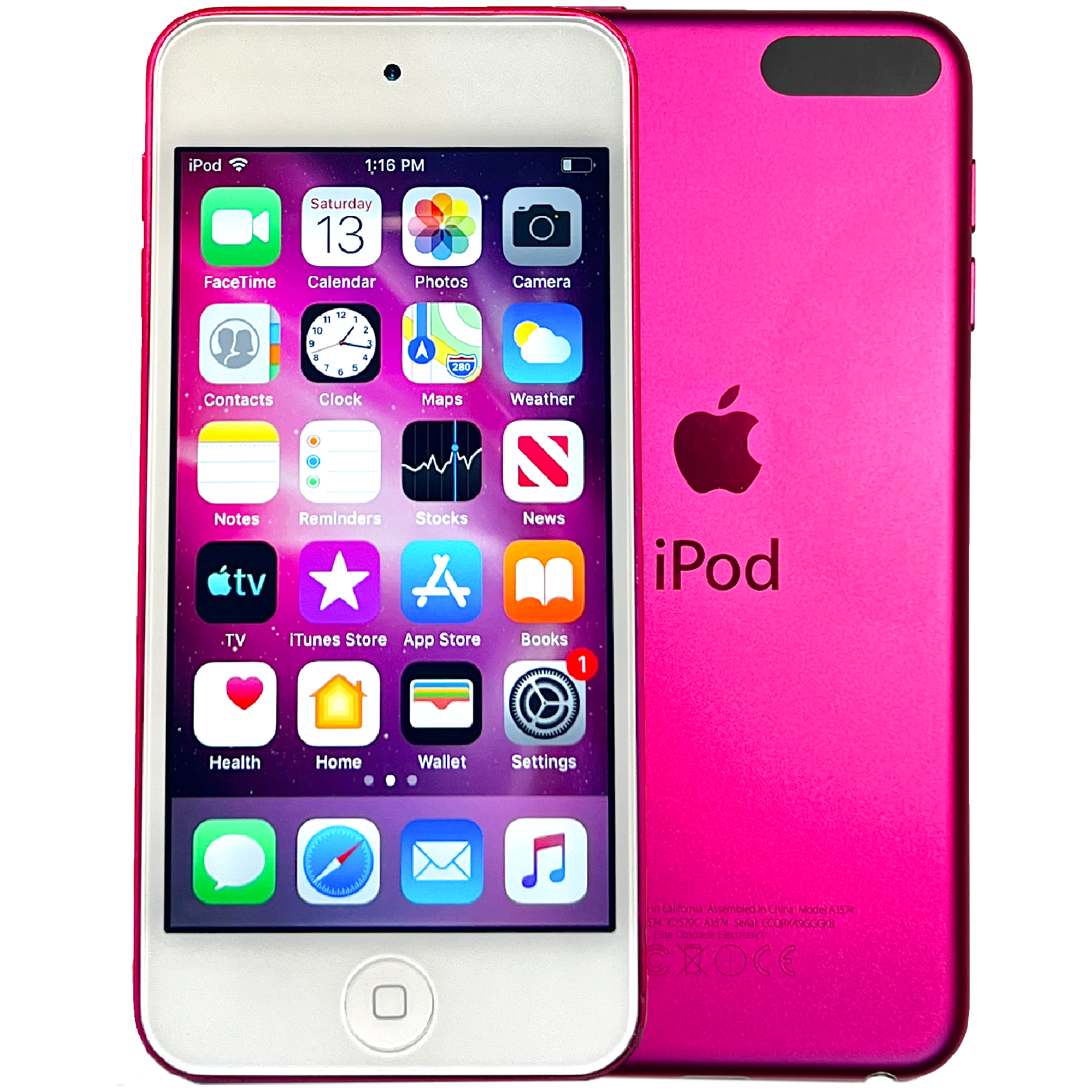 Refurbished Apple iPod Touch 6th Gen 128GB - Pink